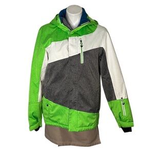 KILLTEC Winter Jacket Snowboarding Skiing Green Juniors 16 Womens Size Medium